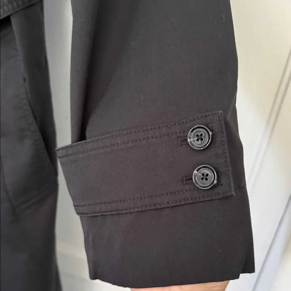 Mango Water-Repellent Black Jacket with Branded Label - Picture 3 of 13